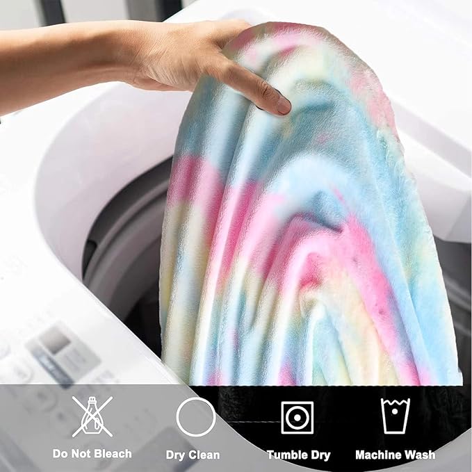 Bean Bag Chair for Adults Kids Without Filling Comfy Fluffy Giant Round Beanbag Lazy Sofa Cover for Reading Chair Floor Chair, 5FT, Multicolored