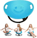 Special Supplies Smile Spinning Chair for Kids- Versatile Kids Sit and Spin Sensory Chair for Training Body Coordination for Playroom, Bedroom, or Nursery (Blue)