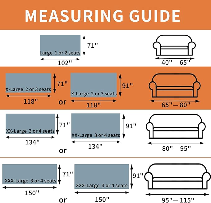 HAOMAIJIA Faux Fur Sofa Covers Couch Covers for 2 Cushion Couch Sofa Pet Friendly Soft Non Slip Couch Cover for Dogs Washable Sectional Couch Covers L Shape Furniture Protector (Grey, 71"x118")