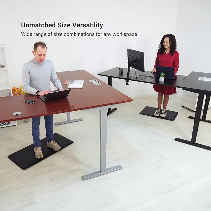 Standing Desk: FLT-05, DT-3030-WW, DT-4830-WW, DA-10-Black