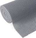 Shelf Drawer Liner Non-Adhesive Non Slip Durable Strong Long Size 12 in X 20ft for Drawers, Shelves, Cabinets, Storage, Kitchen and Desks, Gray