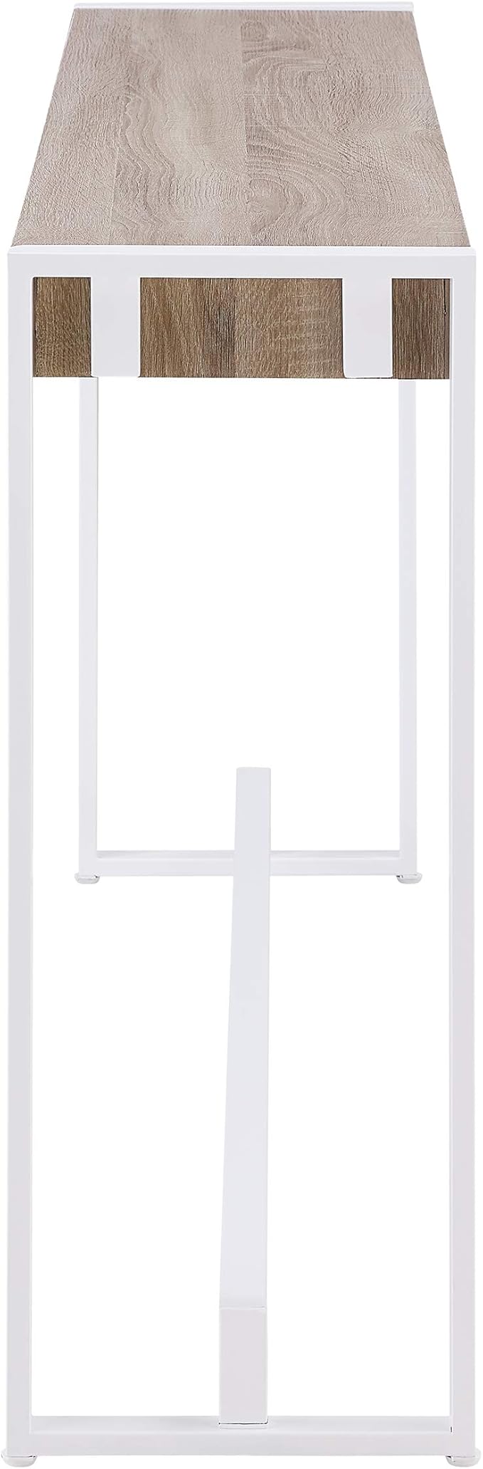 Holly & Martin Macen Console Tables Online - Mocha Gray with White Tables