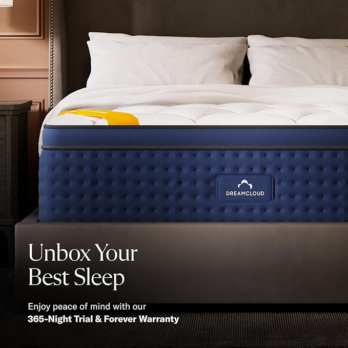 Premier Rest 14" Twin Mattress - Luxury Hybrid Memory Foam - 365 Night Trial - Premium Pressure-Relieving Layers - Forever Warranty - Mattress in a Box - CertiPUR-US Certified