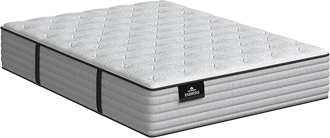 Kingsdown Passions Aspiration 14" Plush Hybrid Mattress, California King, Tan