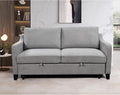 ERYE Modern 3-in-1 Sofa Loveseat Convertible Sleeper Sofabed, Queen Size Upholstered Love Seat Sofa Soft Cushion Daybed with Pull Out Sleeper Couch Bed for Living Room Home Apartment RV