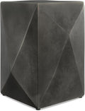 SIMPLIHOME Danner Metal Side Table in Graphite, 14-inch Round, Cast Aluminum for Living Room, Bedroom, Office, Compact Modern Design, Fully Assembled