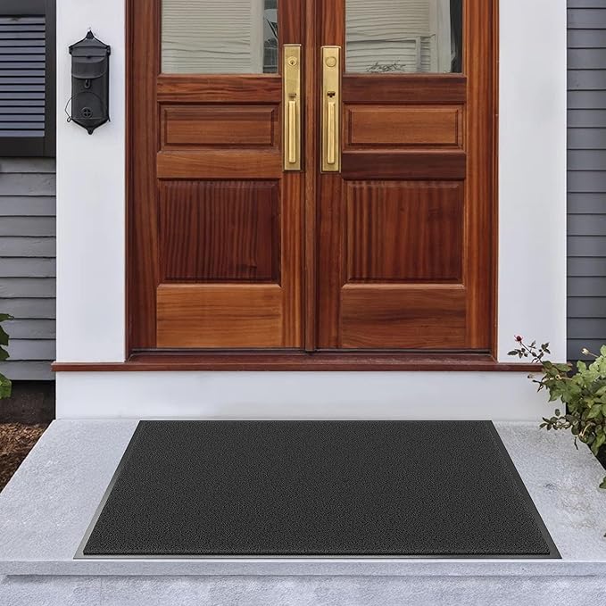 Amyracel Front Door Mat Indoor Outdoor Entrance, 36" x 72" All-Season Waterproof Heavy Duty Doormat for Outside Entry, Stain and Fade Resistant, Low Profile, Easy Clean Patio Entryway Mat