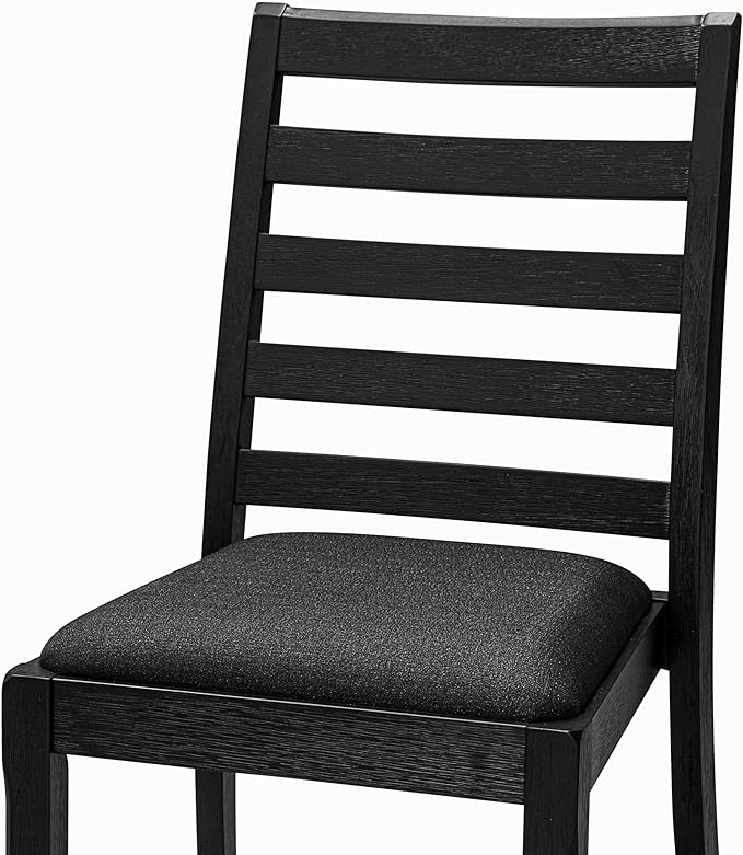 X12X1-0C6-24 14-pc Modern Dining Room Table Set a Rectangular Dining Table with a coffee Table and 12 Black Polyester Stackable Chair, 39x120 Inch, Wire Brushed Black