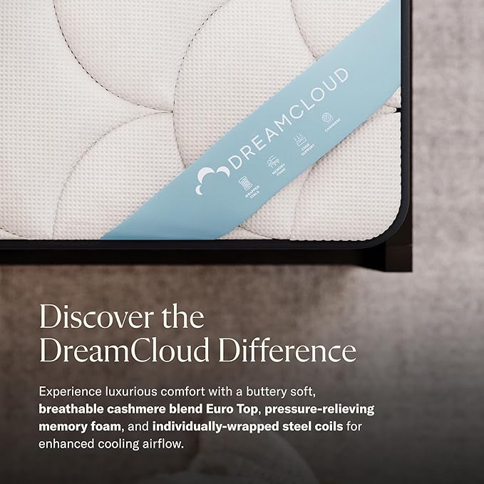 Premier 13" Twin Mattress - Luxury Hybrid Memory Foam - 365 Night Trial - Premium Pressure-Relieving Layers - Forever Warranty - Mattress in a Box - CertiPUR-US Certified