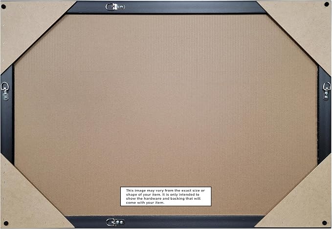 Amanti Art White Bathroom Mirror for Over Sink, 24x30 Incline White Rectangle Vanity Mirror, Large Modern Contemporary Wood Frame, Hangs Horizonally and Vertically, Bathroom Wall Decor, Beveled Edge