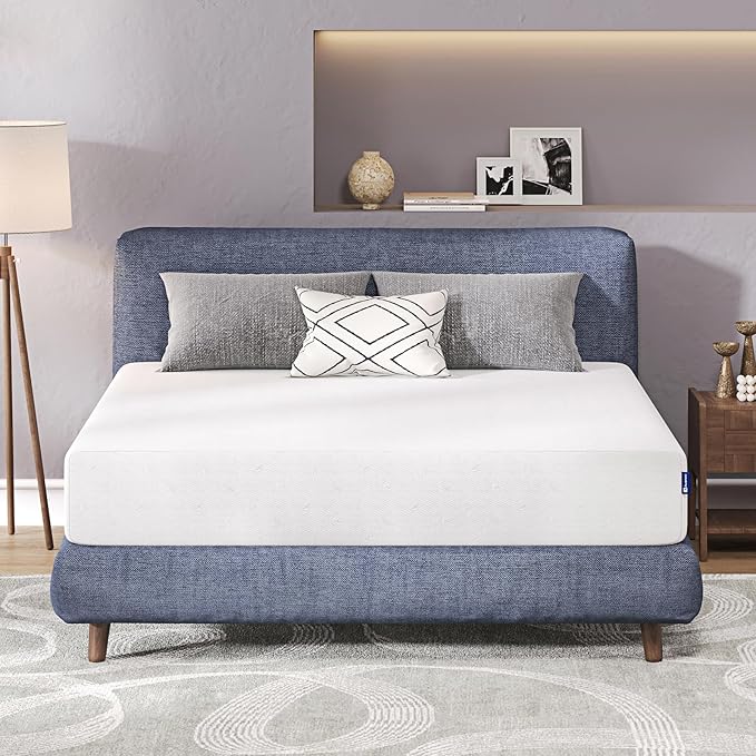Avenco Queen Mattress, 12 Inch Queen Memory Foam Mattress in a Box for Refresh Sleep & Pressure Relief, CertiPUR-US Certified Soft Queen Size Mattresses