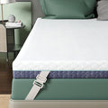2 Inch Memory Foam Mattress Topper Full Size, Soft Mattress Topper for Back Pain Relief, Orthopedic Bed Topper with 2-Sided Breathable Cover, Ergonomic 5-Zone Design, CertiPUR-US Certified