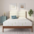 NapQueen Queen Size, 10 Inch Anula Green Tea Infused Memory Foam Mattress, Bed in a Box, CertiPUR-US Certified Mattress