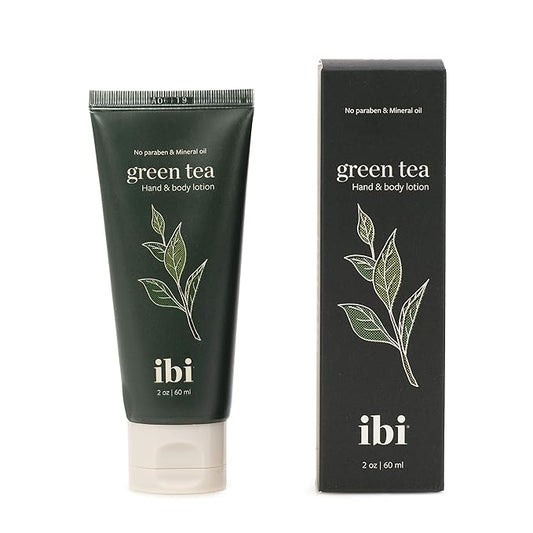 IBI Ultra Hydrating Moisturizing Hand Cream For Dry & Senstive Skin, Green Tea 2.02 Ounce Tube (60ml 1 Pc)