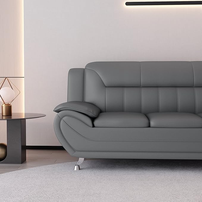 Container Furniture Direct Michael Sofa And Loveseat Gray