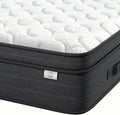 12 Inch Full Size Mattress in a Box for Back Pain, Medium Firm Feel Fiberglass Free Hybrid Mattress with Individual Pocket Springs and Pressure-Relieving Memory Foam, 120-Night Trial