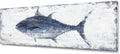 Yihui Arts Decor Abstract Fish Sealife Canvas Wall Art Prints Gallery Wrapped Ready to Hang for Coastal Bedroom Livingroom Office Wall Decoration