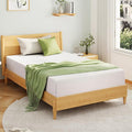 Twin XL Memory Foam Mattress, 6 Inch Bed Mattress in a Box with Cooling Green Tea Gel, Relieve Pressure with Medium Support, CertiPUR-US Certified, 80''L x 38''W, White