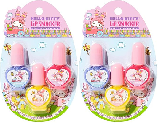 Lip Smacker Easter Nail Polish Trio - Hello Kitty (Pack of 2)