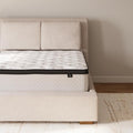 Signature Design by Ashley Twin Size Chime 12 Inch Medium Firm Hybrid Cooling Gel Memory Foam for Pressure Relief, Fiberglass Free, Mattress in A Box