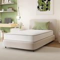 Novilla Full Size Mattress, 8 Inch Full Mattresses in a Box with Smarts™ Coil for Pressure Relief, Medium Firm Foam and Spring Hybrid Colchones with CertiPUR-US Certified for Kids