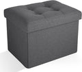 Ottoman Storage Ottoman Foot Rest Stool Foldable Bench with Storage Student Dormitory Bedroom and Entryway 16 X 12 X 12