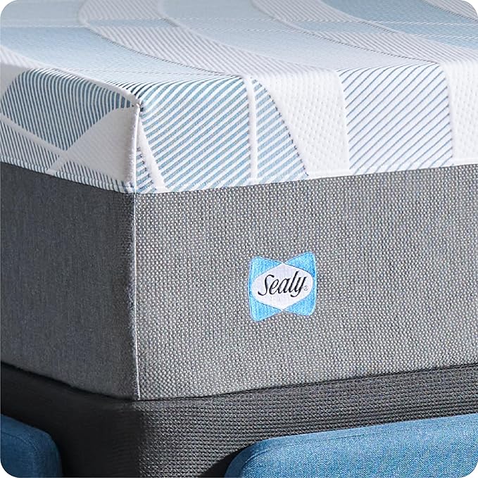 Sealy Dreamlife 14” Foam Mattress-in-a-Box, Twin XL, SealyComfort Gel Memory Foam, SealySupport Transition Foam, Machine Washable Cover