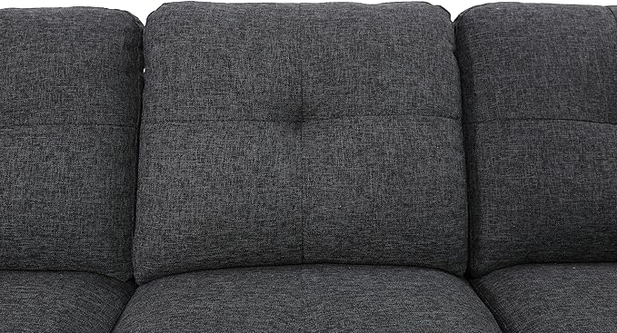 Halibur Sectional Sofa or Couch for Living Room, Apartment, Bedroom, Office