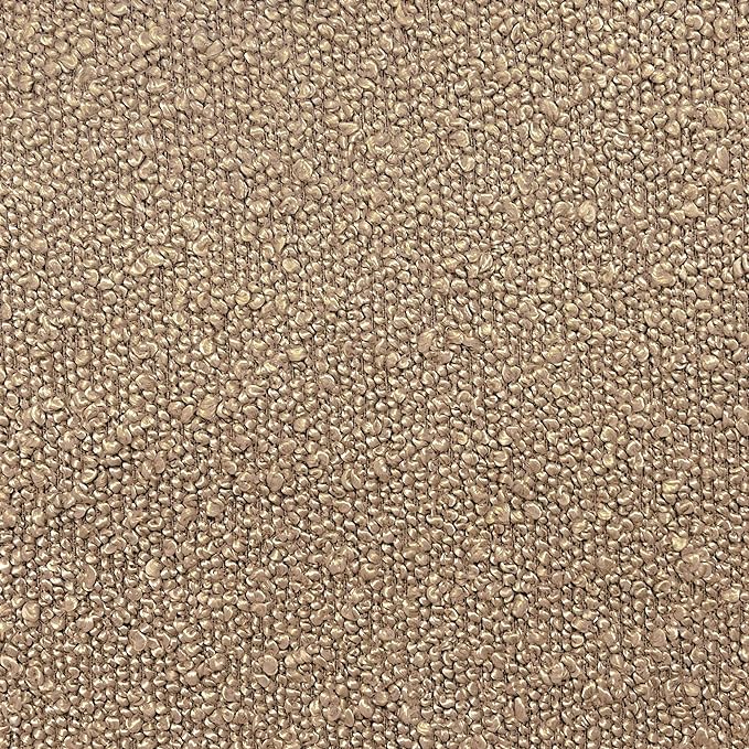 HomePop Home Decor | Upholstered Hemet Gayle Side Dining Chair | Decorative Home Furniture, Brown Boucle (Single Pack)