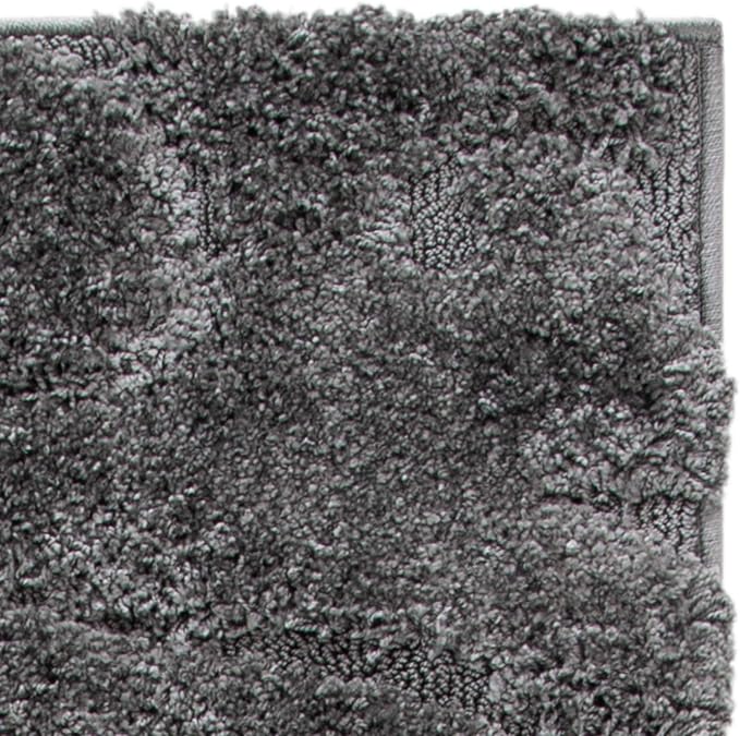 SAFAVIEH Florida Shag Collection Accent Rug - 2'3" x 5', Grey, Scroll Design, Non-Shedding & Easy Care, 1.2-inch Thick Ideal for High Traffic Areas in Entryway, Living Room, Bedroom (SG455-8013)