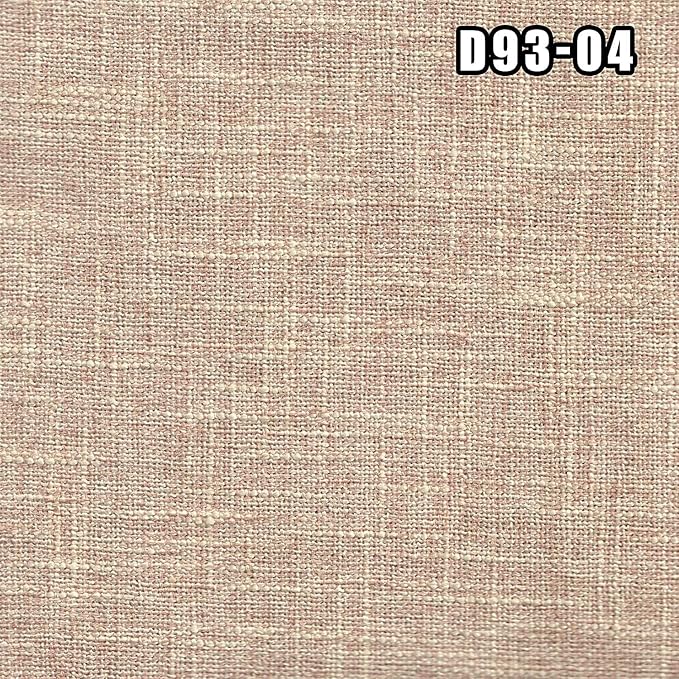 East West Furniture DLFL5-ANA-04 5 Piece Dining Room Furniture Set Includes a Round Dining Table with Dropleaf and 4 Light Tan Linen Fabric Parsons Chairs, 42x42 Inch, Natural