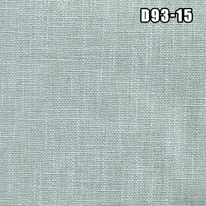 East West Furniture V027VE215-6 6 Piece Dining Set Contains a Rectangle Dining Room Table with V-Legs and 4 Baby Blue Linen Fabric Upholstered Chairs with a Bench, 40x72 Inch, Multi-Color